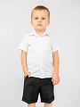 Сорочка детская белая короткий рукав рост 98-116 (4 шт)